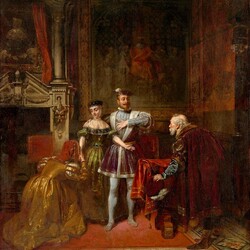 Пазл: Примирение Кмиты с королем Жигмонтом Августом 