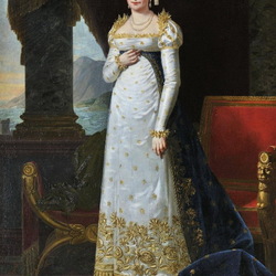 Пазл: Портрет Летиции Рамолино матери Наполеона