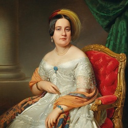 Пазл: Портрет Луизы фон Вертхаймштайн, урожденной Бидерманн 
