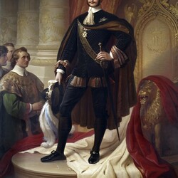 Пазл: Портрет короля Баварии Максимилиана II
