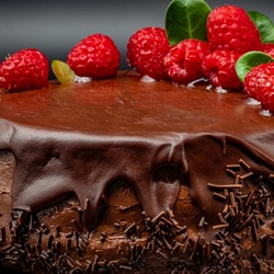 Пазл: Шоколадный торт