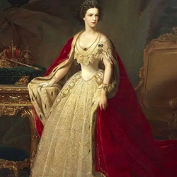 Пазл: Портрет Елизаветы Австрийской