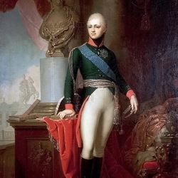 Пазл: Портрет императора Александра I 