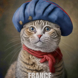 Пазл: Французский кот