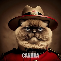 Пазл: Канадский кот