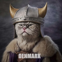 Пазл: Датский кот