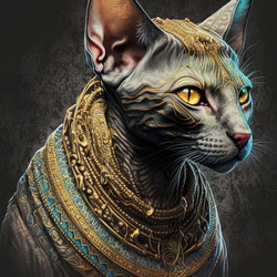 Пазл: Египетская кошка