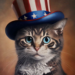Пазл: Американский кот