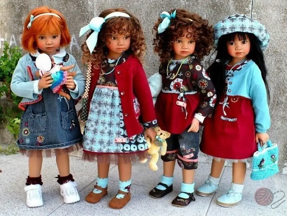 Куклы красивая ребенок