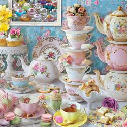 Пазл: Чайный стол