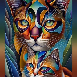 Пазл: Кошки