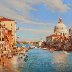 Пазл: Большой канал Венеции 