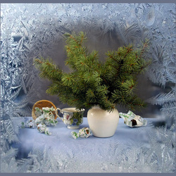 Пазл: Зимний букет