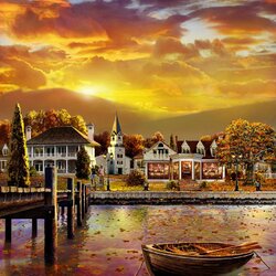 Пазл: Осенний пейзаж