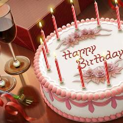 Пазл: Именинный торт