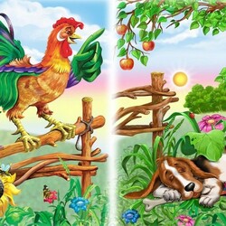 Пазл: Кто рано встает, того удача ждет