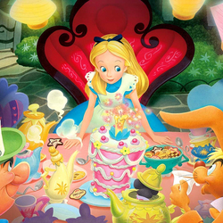 Пазл: Алиса в стране чудес