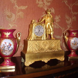 Пазл: Часы в фарфоре