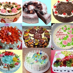 Пазл: Торты