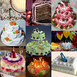 Пазл: Торты