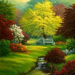 Пазл: Лето в парке