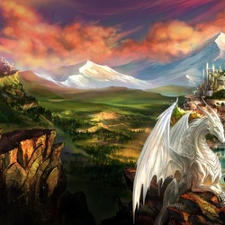 Пазл: Белый дракон