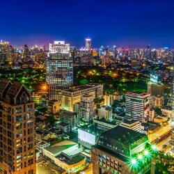 Пазл: Вечерний город