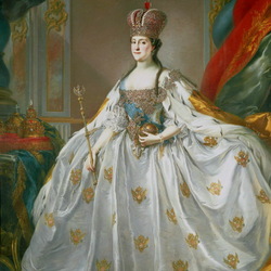Пазл: Коронационный портрет Екатерины II 