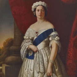 Пазл: Молодая королева Виктория 