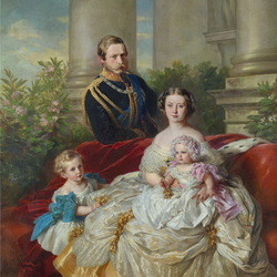Пазл: Фридрих III Прусский с семьёй 