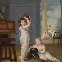 Пазл: Играющие дети 