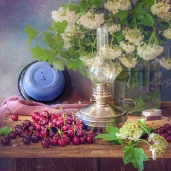 Пазл: Вишни 