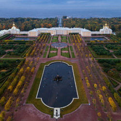 Пазл: Верхний парк Петергофа 