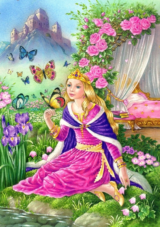 Пазл «Златовласка» из 140 элементов | Собрать онлайн пазл №281534