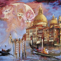 Пазл: Карнавал в Венеции 