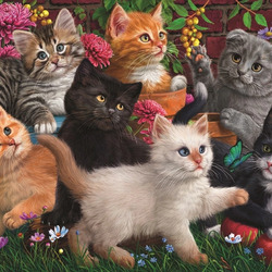 Пазл: Веселые ребята