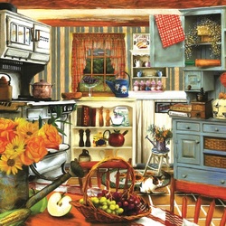 Пазл: Бабушкина кухня