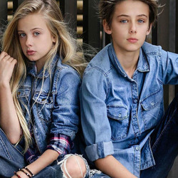 Пазл: Джинсовые детки