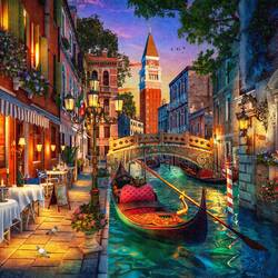 Пазл: Венецианский вечер