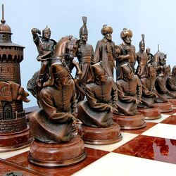 Пазл: Шахматные фигуры Османская империя
