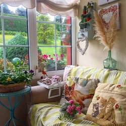 Пазл: У окна