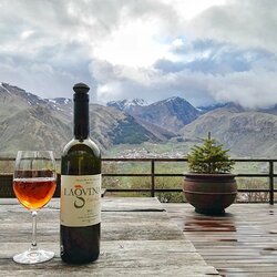 Пазл: Вино и горы