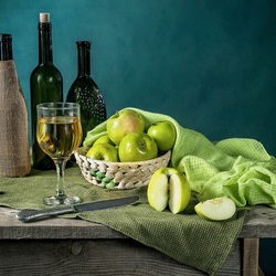 Пазл: С яблоками 