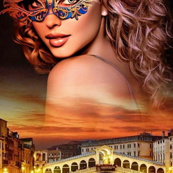 Пазл: Венецианская маска 