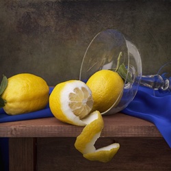 Пазл: С лимонами 