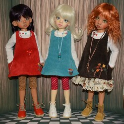 Пазл: Три куклы