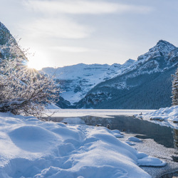 Пазл: Зимние горы