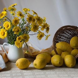 Пазл: В желтых тонах 