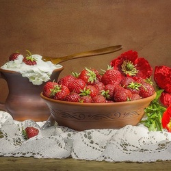 Пазл: С клубникой 