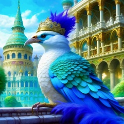 Пазл: Волшебная птица